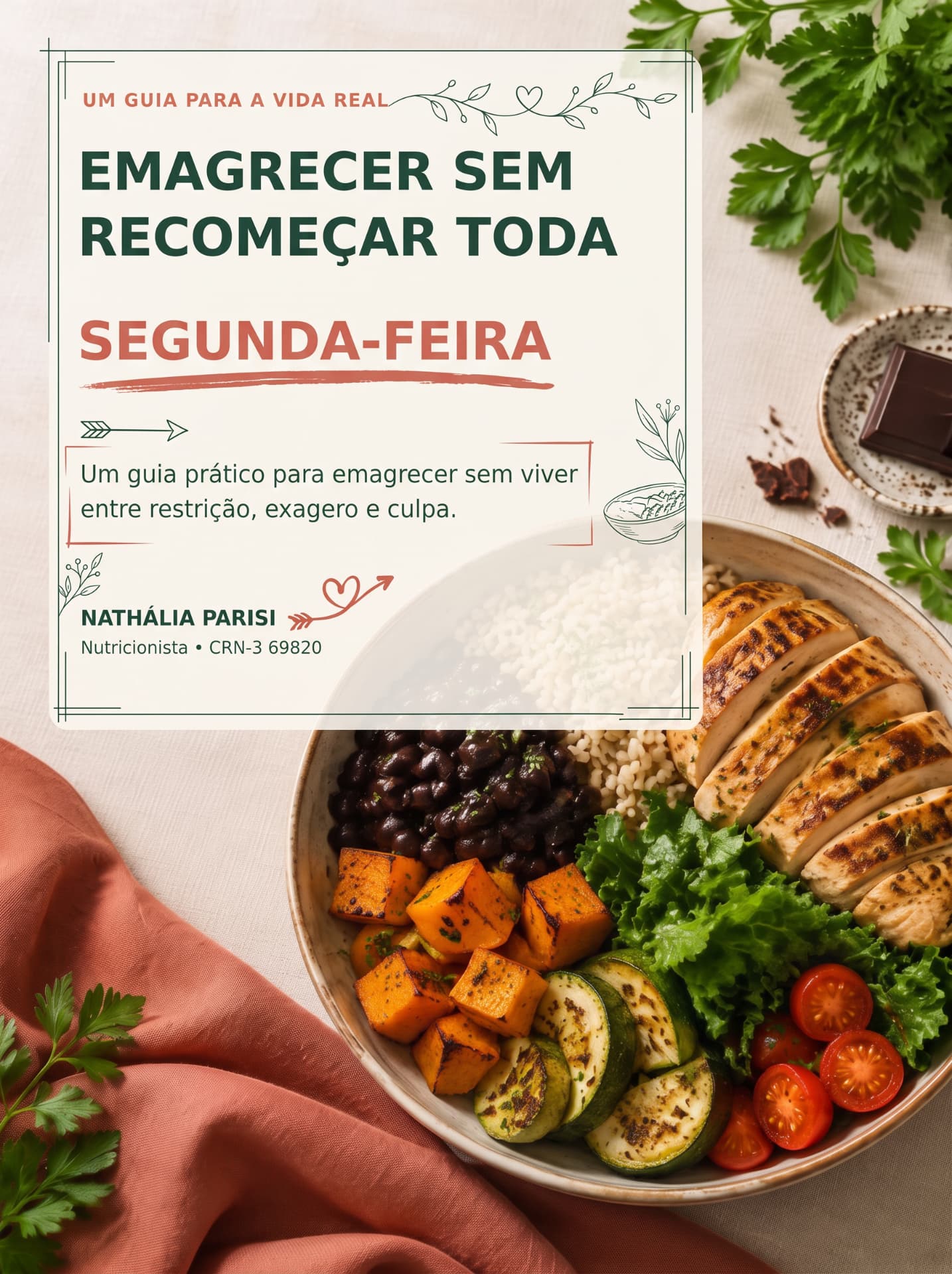 Capa do e-book Emagrecer sem recomeçar toda segunda-feira